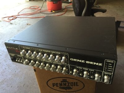 Genz Benz Shuttle Max 9.2 Head with Foot switch and Bag