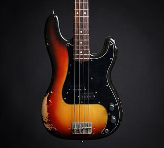 '73 P-Bass, sunburst, all original! SOLD