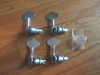 Hipshot 1/2"  Ultralite Licensed ChromeTuners