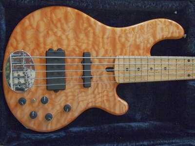 Beautiful Lakland 55-94 Quilt Maple w/ Insane Birdseye Board