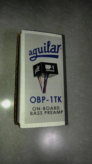 Aguilar OBP-1TK Onboard Preamp NEW