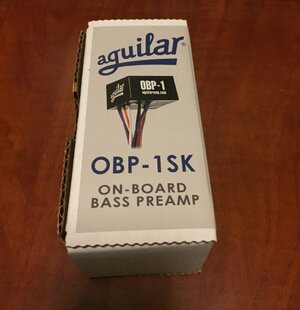 Aguilar OBP 1SK Onboard Preamp