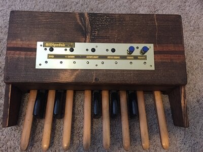 MIDI organ foot pedals