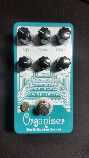 EQD Organizer, Rainbow Machine, Goodrich Volume Pedal, ChuckPedals Delay