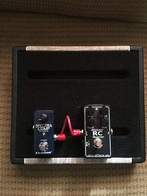 Sig customs pedal board