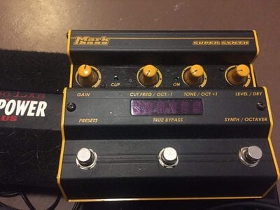 MarkBass Super Synth Pedal For Sale