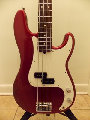 **Price Drop** 2010 USA Fender Precision Body Red