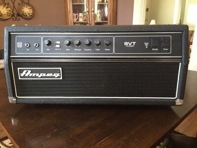 Ampeg SVT CL, Made in USA, Winged C, (2) 8x10 Cabs Available Also