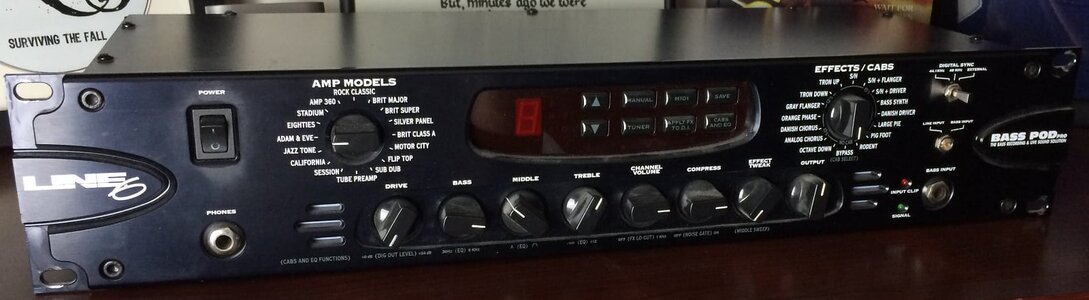 Line 6 Bass POD Pro Rackmount