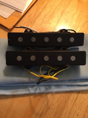 1997-98 era Suhr pickups (from Fender Deluxe 5)