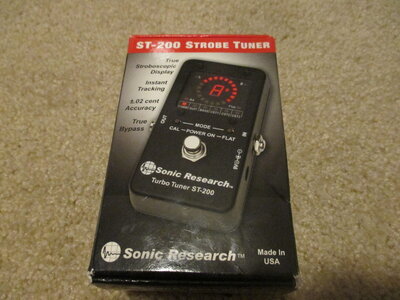 Sonic Research Turbo Tuner ST-200