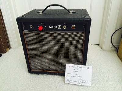 Dr Z Guitar Amp owned by Joe Satriani