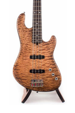 A Basses Jade Model Albey Balgochian Quilted Maple Alder Oil Finish