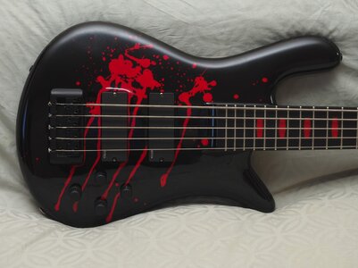 Spector Euro5 Alex Webster Signature Blood Drip