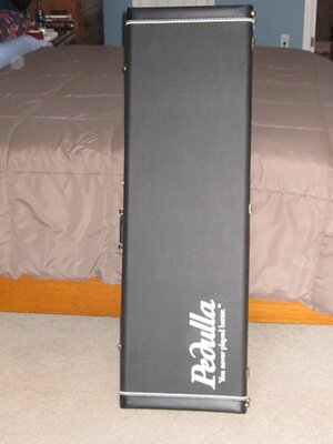 Original case for Pedulla Buzz bass