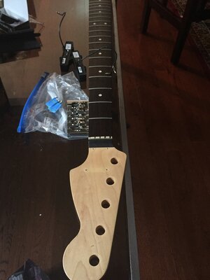 Warmoth, Bartolini, Hipshot 5 string parts