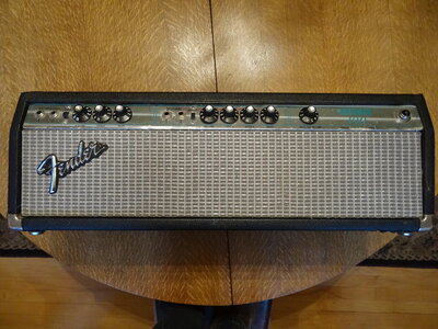 70s Fender Bassman 100 head--recapped, retubed. Dynamite.