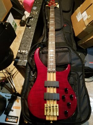 Peavey Sarzo Cirrus with Sarzo Gigbag