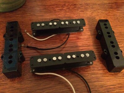 Fralin Jazz Bass Split Coil pickups