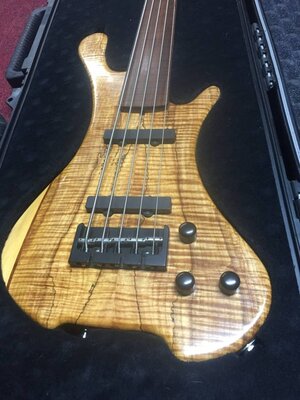 Clement Bass # 59 fretless 5 string