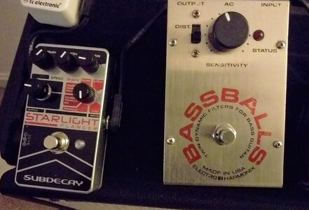 Subdecay Starlight Flanger V2; Bassballs (US, not Nano)