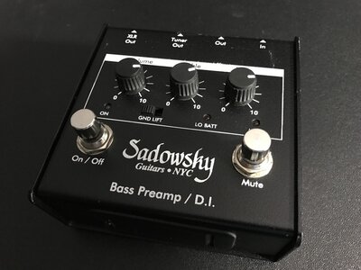 *** SADOWSKY PREAMP / DI PEDAL ***