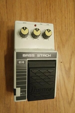 Vintage Ibanez BS10 Bass Stack OD/Dist Pedal - W/ Box!