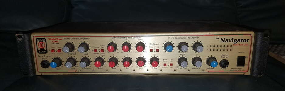 David Eden WP100 Navigator Preamp