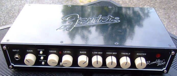 Fender Rumble 500 head ... reduced $250