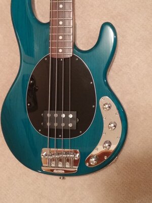 2000 Stingray 4H - teal/rosewood - check out the grain! - PRICED TO SELL!