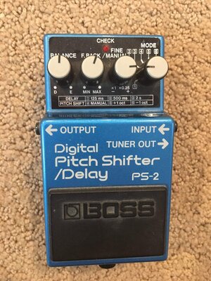 Boss PS-2 Digital Pitch Shifter/Delay