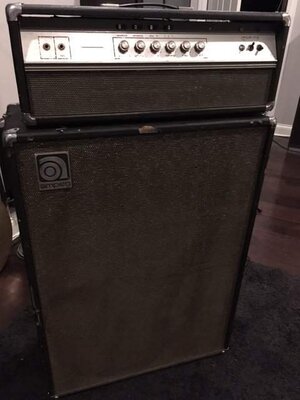 Early Ampeg V4 w/ Upgraded B25 Cabinet