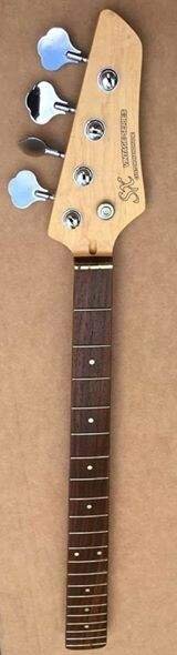 SX P-Bass Neck with tuners