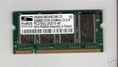 Laptop memory 512mb