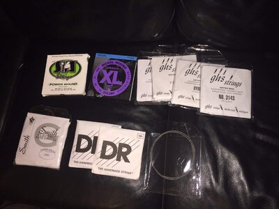 New strings DR- GHS- Smith Burners- SIT