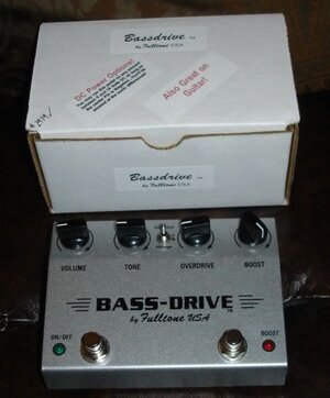 FS: Fulltone Bass-drive - New - Never used - PRICE DROP!