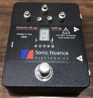 Sonic Nuance TDI - Tuner & Passive DI with Jensen Transformer