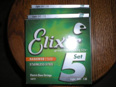 Elixir Stainless Steel 5 - New 2 Sets