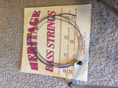 Kolstein Heritage Double Bass Strings