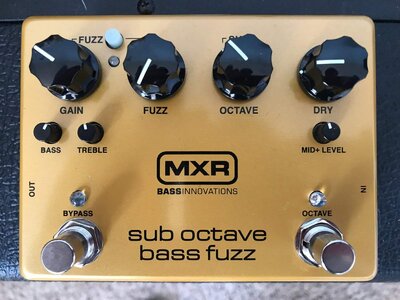 MXR M287 Sub Octave Bass Fuzz