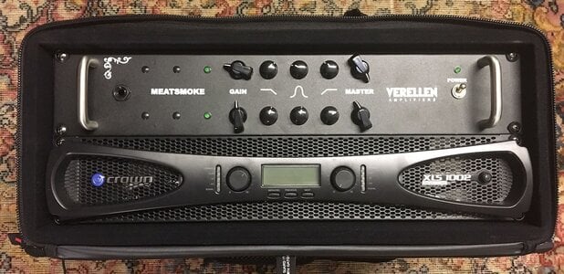 Verellen Meatsmoke Pre/Power Rig - Rackmount Pre, XLS1002, Gator Bag. - $900 Shipped!