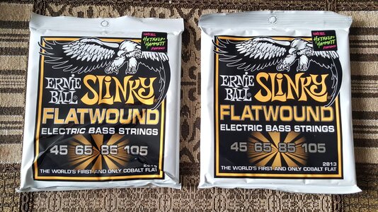 Ernie Ball Slinky Flatwounds 45/105 Two sets