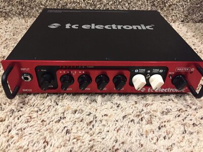 TC Electronic BH550 TonePrint 550-Watt Electric Bass Guitar Amplifier Amp Head w/ Extras