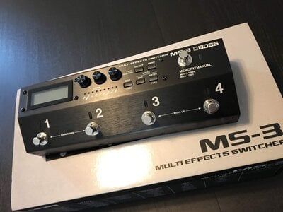 Boss MS-3: Multi Effects Switcher