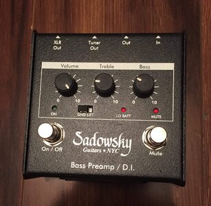 Sadowsky SBP-1 Preamp DI $160 shipped