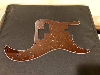 Tort pickguard for Mike Lull P4