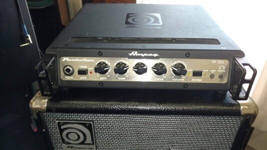 Ampeg PF350 w/2x210SVTav cabs