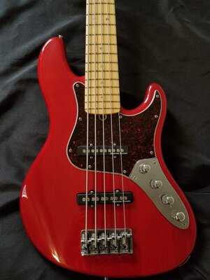 2001 Fender American Jazz Deluxe 5 w/Upgrades