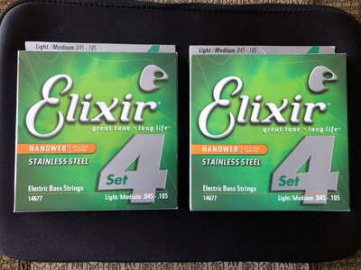 Elixir Nanoweb Stainless Steel 45/105 two sets