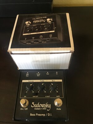 Sadowsky Preamp